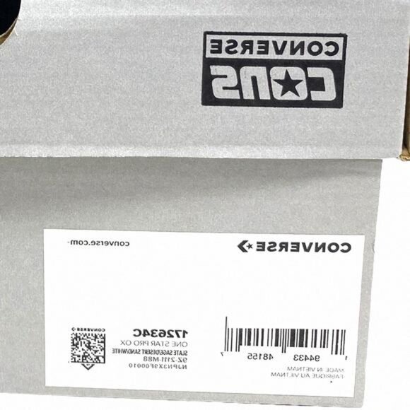 Converse CONS One Star Pro OX Low Top Canvas Gray 172634C Sneakers Size Women's - Picture 12 of 13